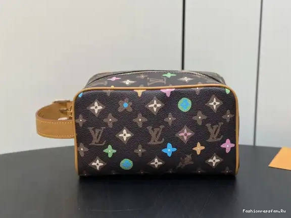 FS CHEAP VUITTON LOUIS KIT LOCKER bag-23*13*12CM DOPP 0707